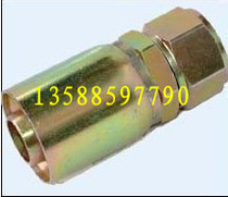 Hydraulic hose joint Desktop one-piece hydraulic joint Metric three-piece set of full withholding type hydraulic pipe hexagonal joint