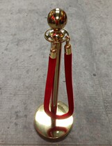 Lanyard type one meter line railing seat Hotel isolation belt Titanium concierge rod Large ball stainless steel guardrail fence