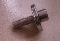 Folding bike toothless riser screws