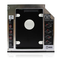 Notebook optical drive hard drive bracket box mechanical SSD solid state drive bracket 9 5mm 12 7 base heat dissipation
