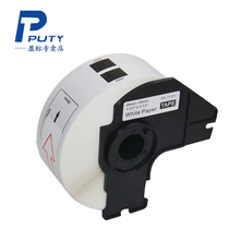 PUTY fixed length label ribbon DK-11201 label machine QL-570 Self-adhesive thermal paper 29mm*90mm