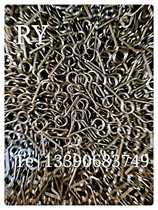 Stainless steel hook screw with hook bolt ring sheep eye hook screw flower orchid hook hook M5M6M8