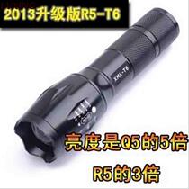 Flashlight Strong Light Rechargeable 1000 Lumens T6 Outdoor 5 Gear Long Zoom Hidden Waterproof Flashlight