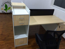 Chengdu simple modern office furniture staff accounting table double-sided table financial table desk computer table and chair combination