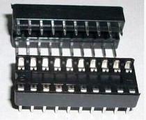 IC socket 20P integrated circuit seat DIP20 foot socket 20P chip seat one pipe 24 only new