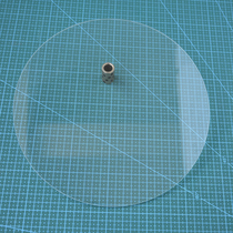 High borosilicate glass plate high temperature resistant round diameter 180mm 260mm square 200*213