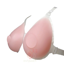 beauty silicone fake breast breast breast conjoined fake breast fake breast pseudo mother drop shaped 600g