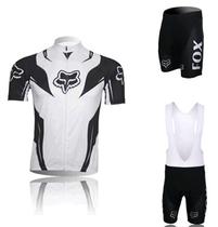 cycling wear 2013 black fire fox sweat-absorbing short-sleeved cycling suit suit straps cycling underwear