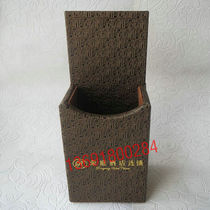 Midea Gree air conditioner leather remote control seat hotel leather TV remote control box leather remote control storage box