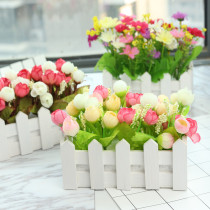 16cm fence flower suit simulation flower photo background decoration photography shooting auxiliary props dancing orchid tea bag