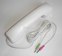 Network Telephone Retro Computer Headphone Microphone Network Voice Chat Partner Microphone