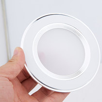 Hi Sister-in-law ultra-bright LED spotlight Background wall light Ceiling light Downlight Bulls eye hole light 3w5w7w Ceiling spotlight