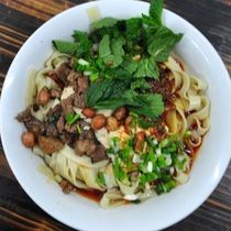 (Xiaoshu) Guizhou specialty Zunyi bean flower noodles Zunyi famous snacks authentic food buy 2