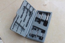 Fine broken head screw extraction device stainless steel drill water pipe broken wire extraction device four or six points faucet three