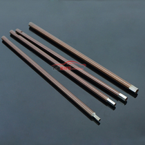 Imported high-speed steel 1 5 2 0 2 5 3 0mm hexagon screwdriver Taiwan steel S2 hard materials