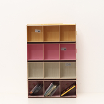 Creative home DVD storage rack CD disc storage DIY wooden storage supplies can be superimposed CD rack F1004