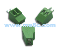 Screw type two-legged speaker line terminal WJ128 KF308 KF128-2 54MM-2P Spacing 2 54mm