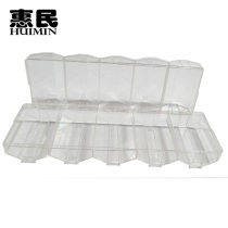 100 pieces of Texas Holdem chips with new acrylic transparent box 4 3 ceramic entertainment chips