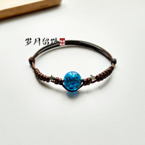 New dream asteroid bracelet female sterling silver Japan and South Korea sweet ethnic style couple birthday simple jewelry