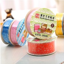 DIY photo album accessories small lace lace Tape 3 different colors