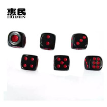 14# All black red dots white dots dice dice cup game pieces use 4 yuan 10 pieces