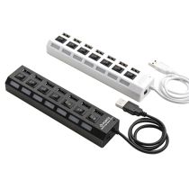 usb splitter one-drag seven computer converter usb hub multi-interface hub 7-Port extender