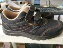 Stock brand new 3537 factory black cavalry mountain off-road canvas rubber shoes only 34 35 43 yards