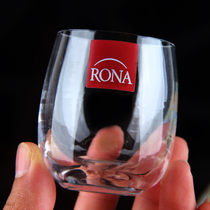 Promotional Czech RONA lead-free crystal glass Small glass One-shot cup Household white wine cup shot bullet cup