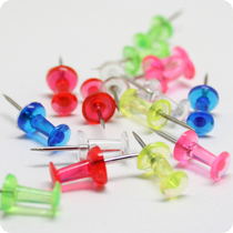 Childrens safety pin I-shaped nail transparent color Art nail art finger pressure nail painting manual picture nail