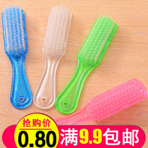 Long handle nylon silk clothes home wash shoe brush Crystal plastic shoe brush housework cleaning brush