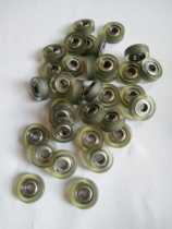 Adhesive marking machine rubber wheel outer diameter 13mm inner hole 4mm rubber wheel