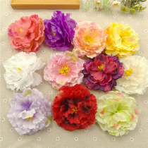 Dahlia rose three-dimensional simulation big flower garland material DIY material wrist flower beach wedding photo