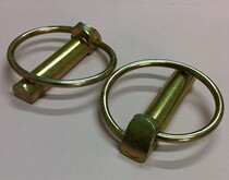 Spring pin Ring O-type safety pin Insurance pin Card pin Oblique head semicircular safety pin M10*45 M11*45