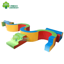 Probation training equipment soft color Doki Bridge early teaching kindergarten children's teaching aids soft buns Soki Bridge