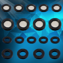 60% With Mesh Spacer 4 points 6 Mighty Rubber Gaskets Filter filter tip tap hot and cold accessories gaskets