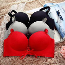 Teenage Girl Glossy Pull B Small Breast Bra New Coalesc Strap No Steel Ring Deep V Sexy Lacing Rabbi Nb Underwear Bra