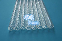 Factory direct plexiglass acrylic threaded tube processing special-shaped tube rod can be customized any color length
