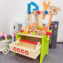 Childrens Day gift house toy toolbox tool table set simulation boy House repairman