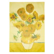 British Tourism British Art Museum Cultural Creative Commemorative Gift Boutique Tea towel Van Gogh Sunflower
