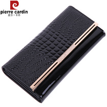 Pierre Cardin ladies clutch bag coin wallet fashion clutch bag large capacity long wallet Korean fashion womens bag