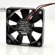 ICFAN F6015BQ-24LCW AX640160 24V 0065 A 0065 A 6CM 6015 6015 Frequency Fan