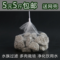 Medical stone grain drinking water purifying fish tank water ethnic filter material Multi-meat plant cultivated soil nutrient soil flower
