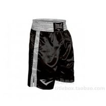 (USA shipped) genuine EVERLAST boxing pants boxing match shorts boxing suit Black gray men