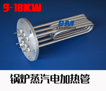 304 steel steam boiler high power electric heating tube 140 flange electric heating tube heating pipe steaming machine electric heating tube