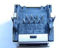 Original AMP RJ45 socket 8p8c network socket with shielded 90 degree network port seat