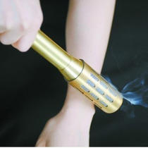 Pure copper large moxibustion stick device Wormwood moxibustion stick body Meridian back waist waist moxa stick send hole map