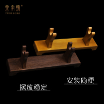 Longquan City Quancalligraphy Number Treasure Sword Rack Mounted Japanese Knife Sword Rack Swing Piece Sword-to-sword Sword Base Rack Unopened Blade