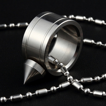 Stainless steel defense ring Girls self-defense products anti-wolf survival