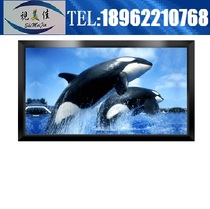 Picture frame screen 60 inch Shimeijia projection screen Projector screen 4:3 projector screen Red gold leaf screen