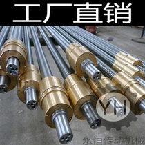 Manufacturers custom-made processing trapezoidal screw nut machine tool screw multi-head screw positive and negative tooth ball screw